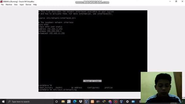 Tutorial konfigurasi IP address pada Debian 8 смотреть онлайн