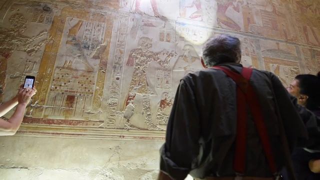 John Anthony West in the Temple of Osiris and the Oseirion - 2016 смотреть онлайн