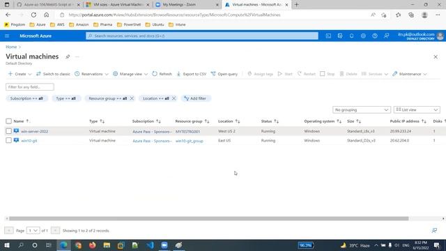 Microsoft Azure Administration Az-104 | Create Windows Server 2022 & Types of VM смотреть онлайн