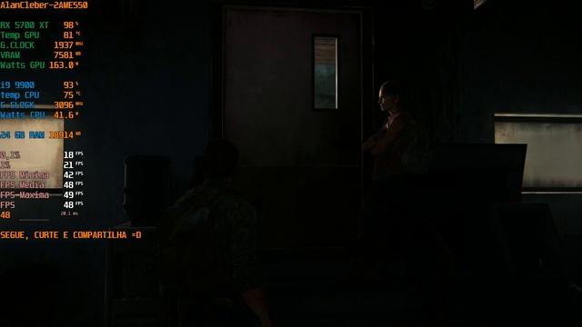 The Last of Us Part I, teste EGPU RX5700XT Notebook 2AME550 смотреть онлайн