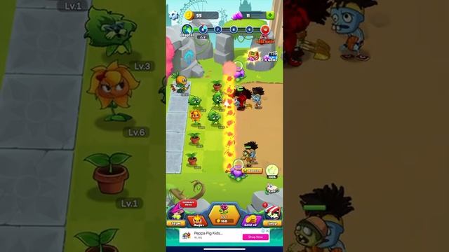 PLANT EMPIRES: ZOMBIE WAR | iOS | Global | First Gameplay смотреть онлайн