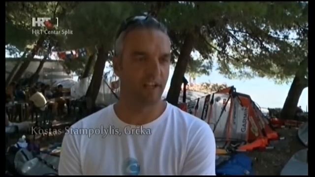 European Championship 2014 - Windsurfing Slalom discipline - Emisija More HTV 1 31.08.2014. смотреть онлайн