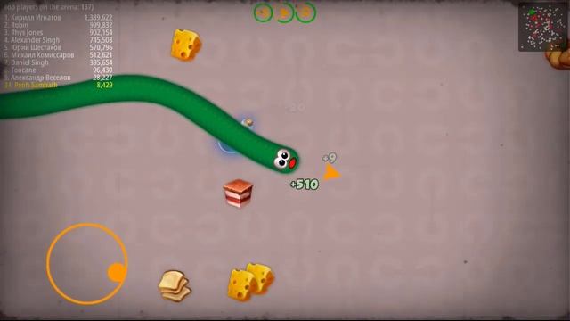 Oh my god I got top score on worms zone смотреть онлайн