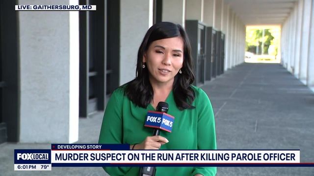 Suspect on the run after killing Maryland Parole and Probation officer смотреть онлайн