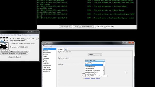 JMRI locking up in preferences window смотреть онлайн