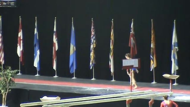2010 Gymnix Event Finals Diana Bulimar (Romania) Vault смотреть онлайн