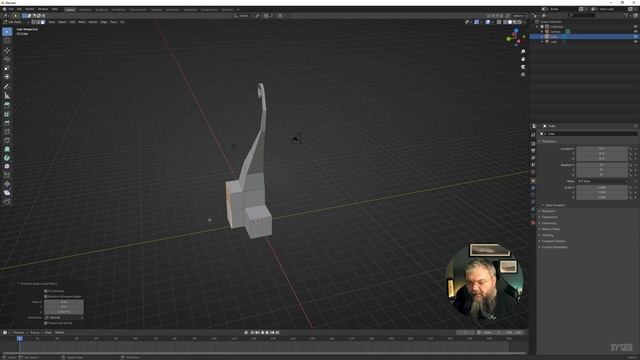 Cours Blender débutant 06 | Extrude & Inset смотреть онлайн