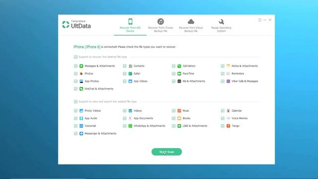 How To Recover Deleted Data From iPhone iOS 12/iOS 11 Without Backup смотреть онлайн