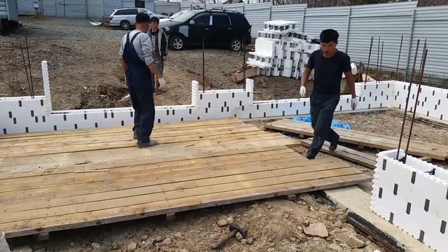Строим дом из несьемной опалубки Изодом 2 смотреть онлайн