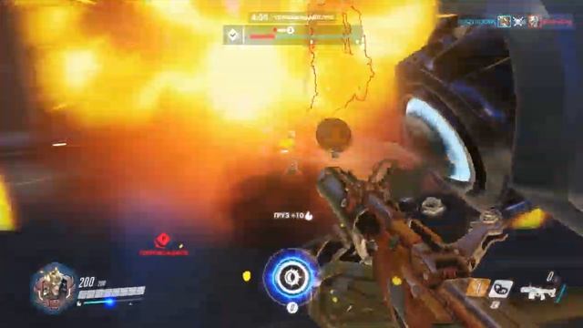 Overwatch . Летний контейнер после матча . Анна в лучшем моменте матча ! смотреть онлайн