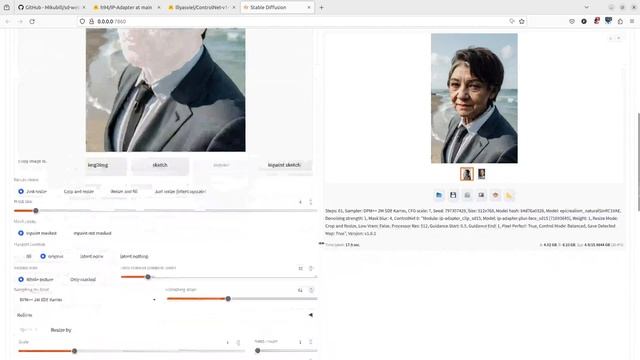 How to FACE-SWAP with Stable Diffusion and ControlNet. Simple and flexible. смотреть онлайн