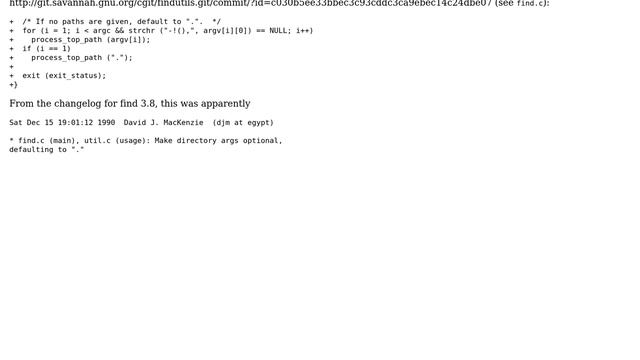 Unix & Linux: Why does find print a leading './' if no paths are given? (3 Solutions!!) смотреть онлайн