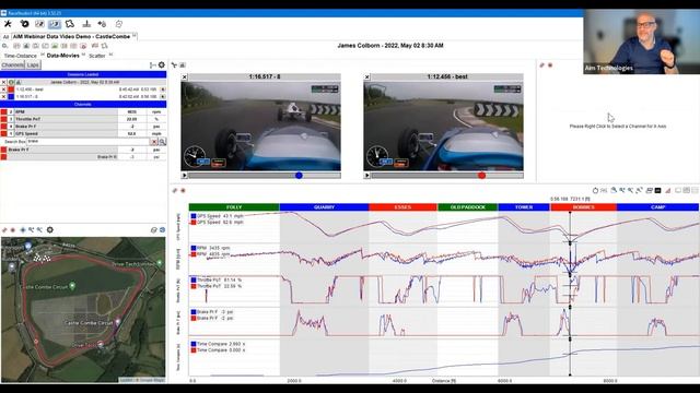Aim Live Zoom Webinar Race Studio 3 Volume 12 w/ James Colborn May 2022 смотреть онлайн