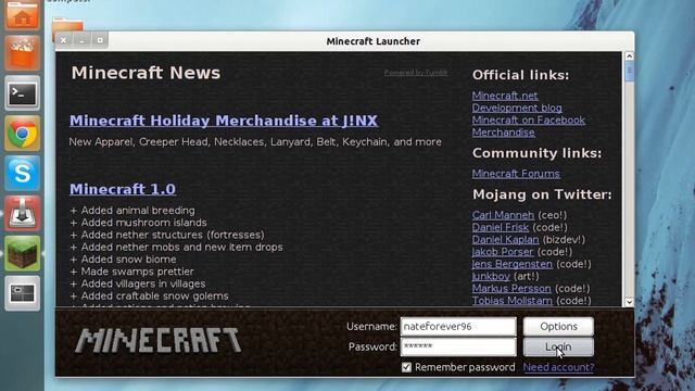 How to play Mine-craft on (Linux Ubuntu)!! смотреть онлайн