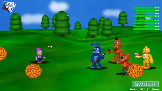 FNaF World XL - СЛОЖНЫЕ АНИМАТРОНИКИ смотреть онлайн