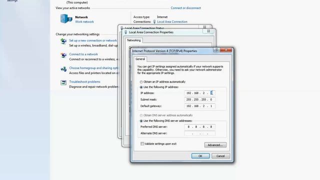How to configure windows IP смотреть онлайн