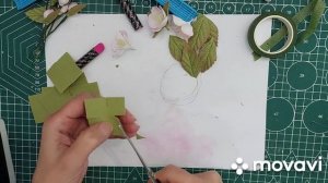 Брошки к 9 Мая. Яблоневый цвет.