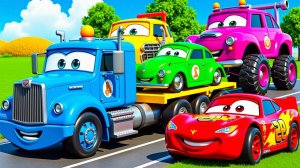 Мультики для детей про машинки Тачки Маквина и его друзей , мультики для малышей смотреть онлайн