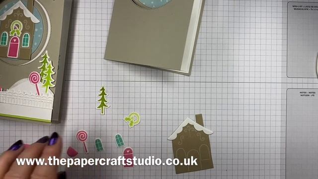 Sweet Gingerbread Swing Fold Card смотреть онлайн