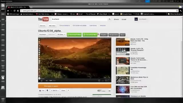 Ubuntu 12.04 Alpha 2 смотреть онлайн