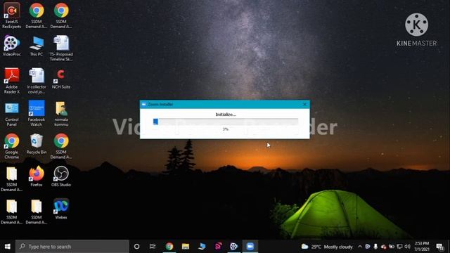 How to install Zoom in Windows 10 #Zoom|TECH AND CREATIVE IDEAS BY PRABHAKAR смотреть онлайн