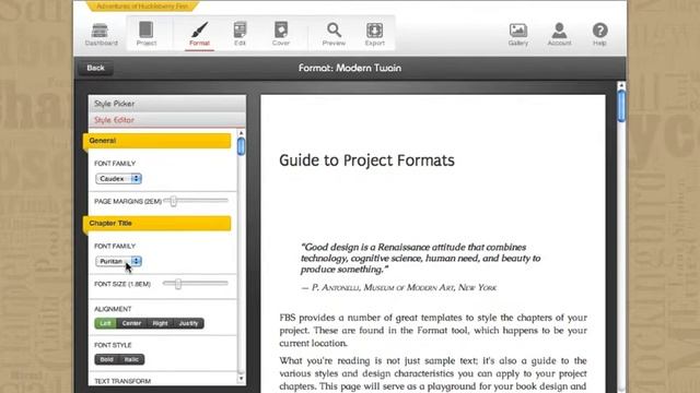 (B-1) Format Tool Overview : Folium Book Studio Tutorial смотреть онлайн