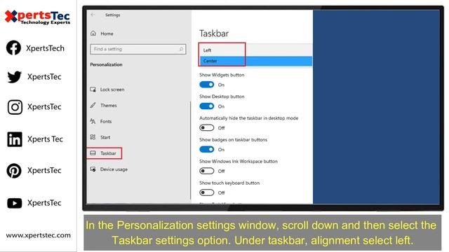How to Move Taskbar in Windows 11 | Move Start Button to the Left смотреть онлайн