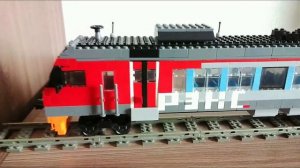 Lego электропоезд ЭД4М "Кософар" / Lego commuter russian EMU ED4M