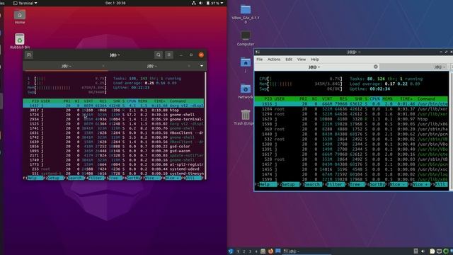 Ubuntu 20.10 vs. Lubuntu 20.10 смотреть онлайн