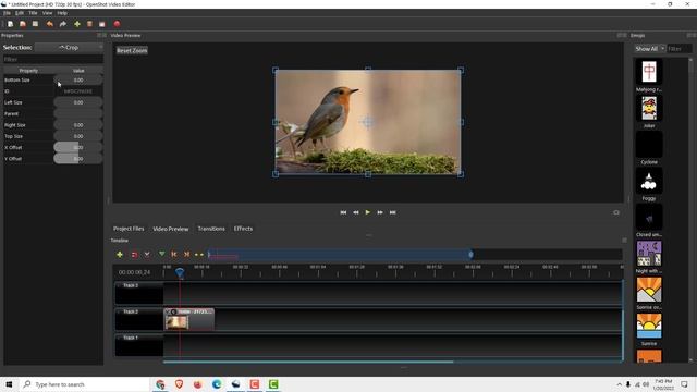 OpenShot Video Editor Tutorial: How to Crop Video in OpenShot смотреть онлайн