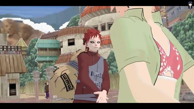 MMD [Sasuke/Sakura/Naruto/Hinata/Gaara/Temari/Kakashi] Little Apple смотреть онлайн