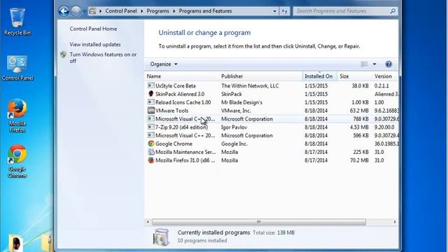 Uninstall SkinPack Alienred 3.0 on Windows 7 смотреть онлайн