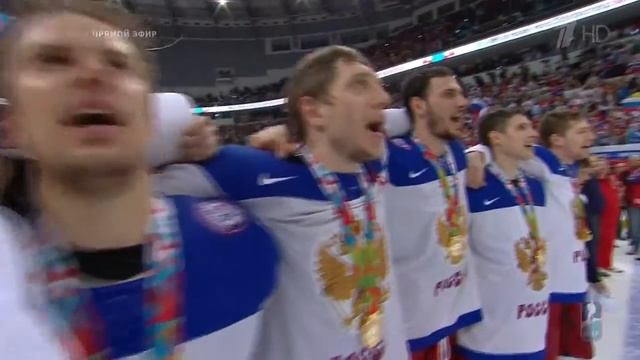 Победный Гимн! Слава нашим хоккейстам. 10 побед подряд. смотреть онлайн