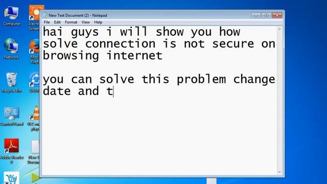 how to solve the connection is not secure problem смотреть онлайн