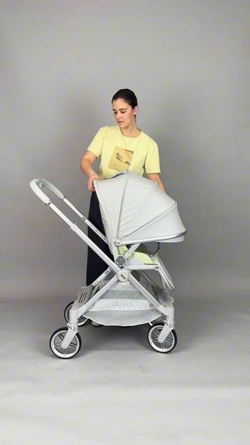 Как устроена детская коляска с перекидной ручкой Farfello Olivia? Смотрим вместе смотреть онлайн