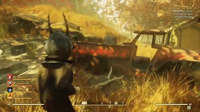 discovering Granny Davis' safe in Fallout 76 смотреть онлайн