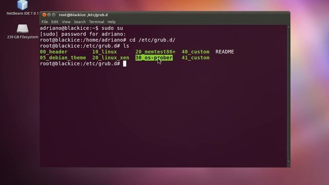 Windows 7 as the default option in GRUB using Ubuntu 11 смотреть онлайн