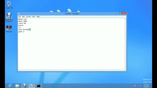 Windows Matrix effect || Hacker Screen Command Prompt Demo смотреть онлайн