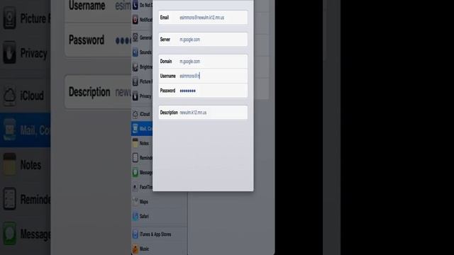 Setting up New Ulm Gmail on an iPad смотреть онлайн
