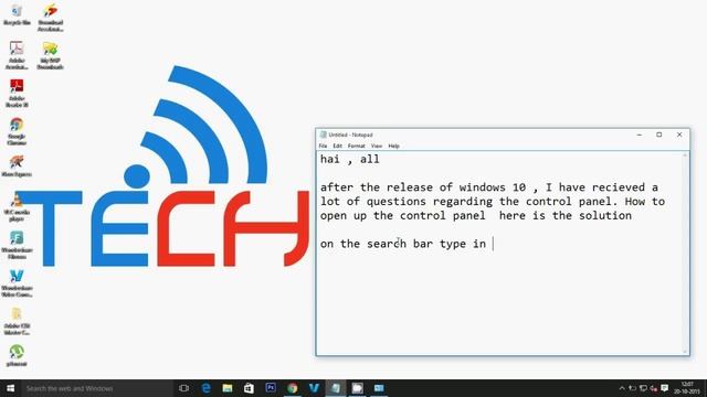 How to open control panel in Windows 10 смотреть онлайн