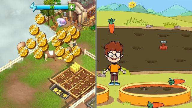 SUNRISE VILLAGE vs YOYA BUSY LIFE WORLD | CC Captions смотреть онлайн