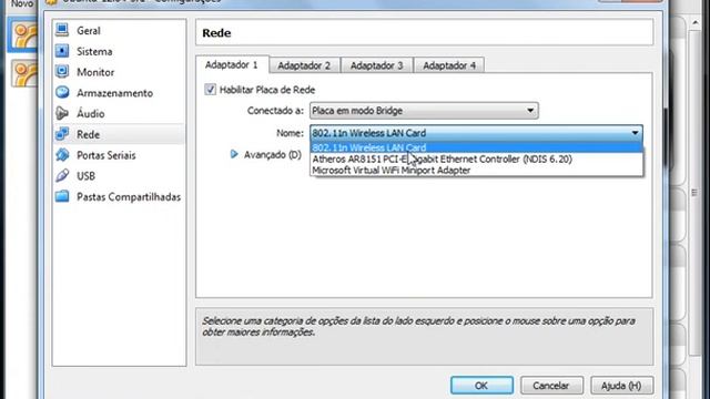 Configuração e inicialização de um VM no Virtualbox смотреть онлайн