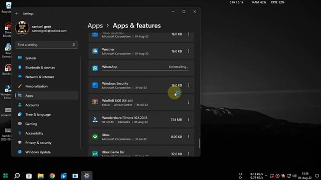 How to Uninstall Apps in Microsoft Store Windows 11 смотреть онлайн