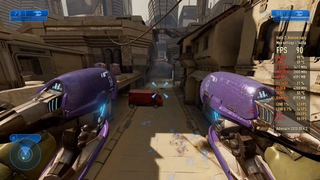 Halo 2: Anniversary - RX 580 | Ryzen 5 3600 | 1080p | 1440p | 4K смотреть онлайн