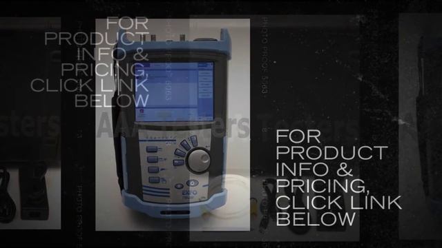 EXFO FTB-200 w/ FTB-8120 SONET SDH Test Module смотреть онлайн