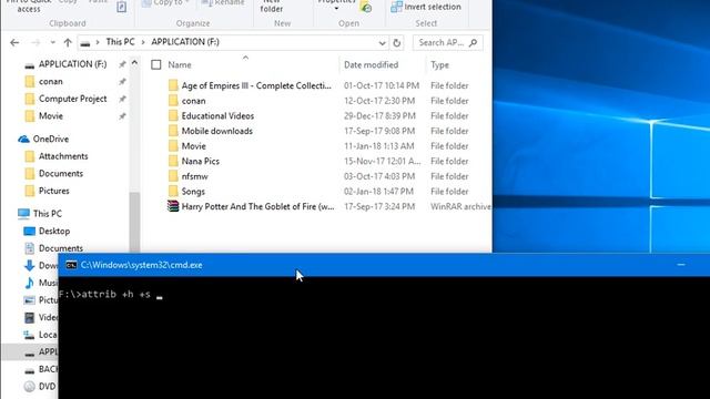 How to protect or hide a folder смотреть онлайн