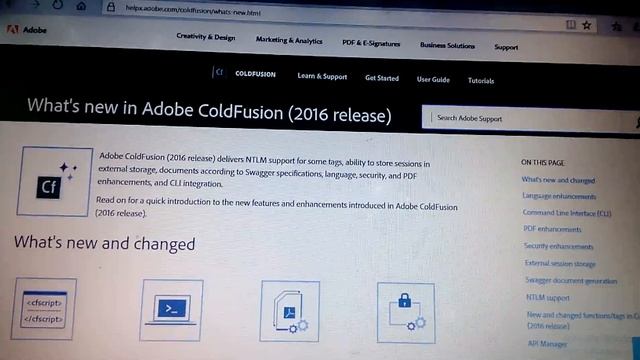 Adobe ColdFusion 2016 Release-New Features смотреть онлайн