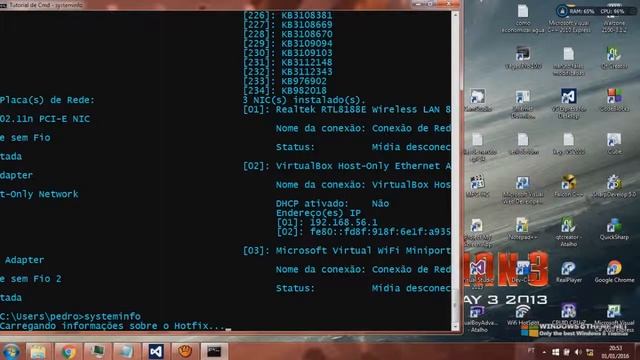 Tutorial de Introdução ao CMD e Arquivos em Lotes смотреть онлайн