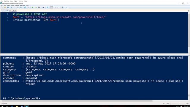 Powershell Lesson 17 REST API [5] смотреть онлайн