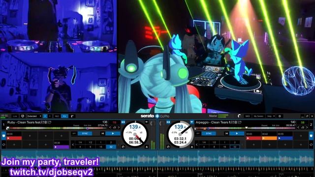 [Live VR DJ] {Get Hard Friday #12!} from ダリア bar in VRChat! JP Trance, Electro house смотреть онлайн